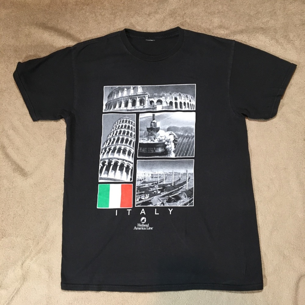 The Leaning Tower of Pisa Italy Womens T Shirt